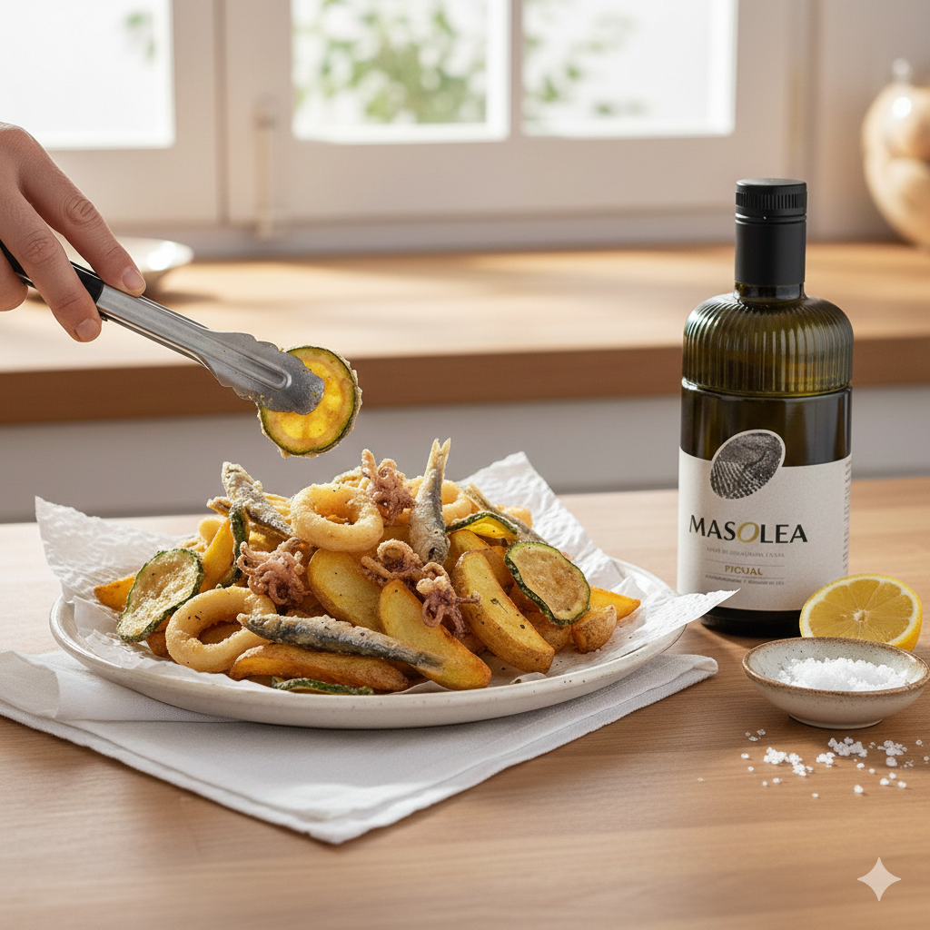 Cómo conseguir el frito perfecto (crujiente, seco y saludable) usando Masolea