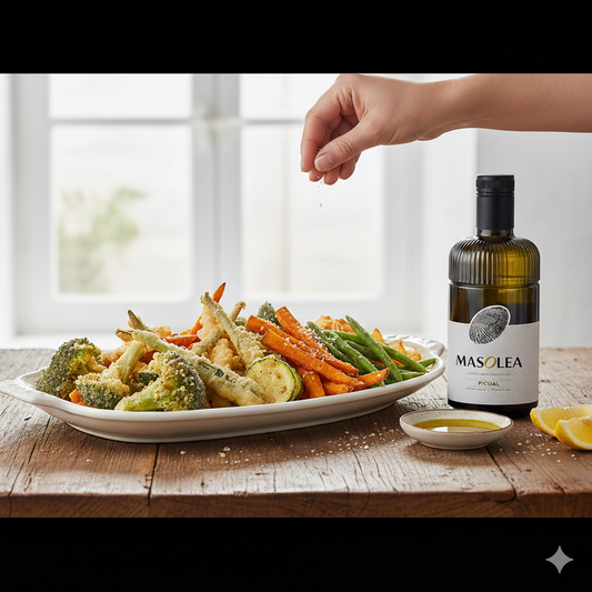 Verduras 'Crispy': Cómo el AOVE Masolea crea la textura perfecta