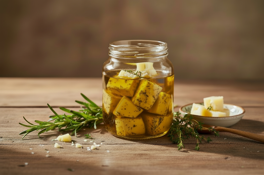 Queso en Aceite: La receta de la abuela para conservar y potenciar tus quesos curados