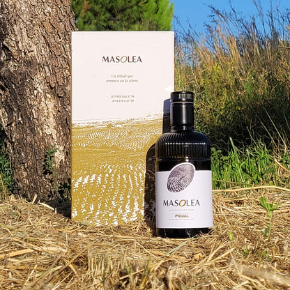 AOVE Picual 500ml con Estuche. Edición Limitada firmada a mano. Promoción campaña de Navidad