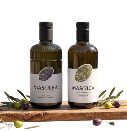 Pack Degustación: Picual 500ml + Arbequina 500ml