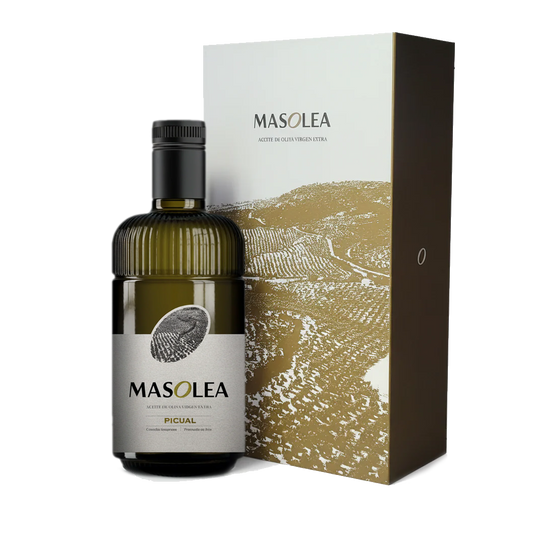 AOVE Picual 500ml con Estuche. Edición Limitada firmada a mano. Promoción campaña de Navidad